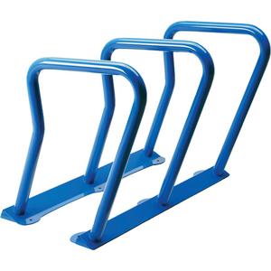 Surf Bike Rack - 6, Steel, Blue, 0.4", 4, 26-1/2"