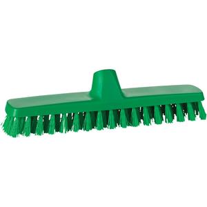 ColorCore Wall Brush - Deck, Green, Blue, Red, White, Yellow, Black, 12", Stiff, ColorCore Handles, Polypropylene, Stainless Steel, Polypropylene