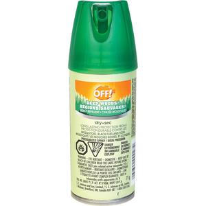 OFF! Deep Woods® Insect Repellent - Aerosol, 25% DEET, 71 g