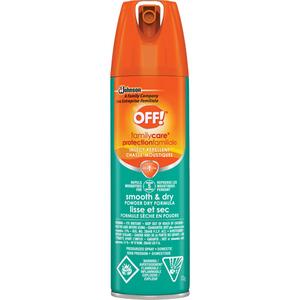OFF! FamilyCare® Smooth & Dry Insect Repellent - Aerosol, 15% DEET, 113 g