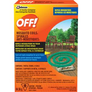 OFF! Mosquito Repellent Coils - Coil, DEET Free, 84.56 g