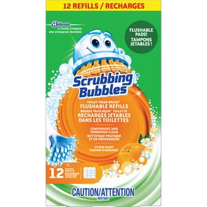 Scrubbing Bubbles® Fresh Brush® Toilet Brush Flushable Refills - Refill