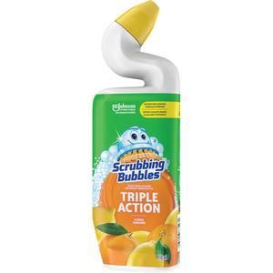 Scrubbing Bubbles® Triple Action Gel Cleaner - 710 ml, Bottle, Citrus