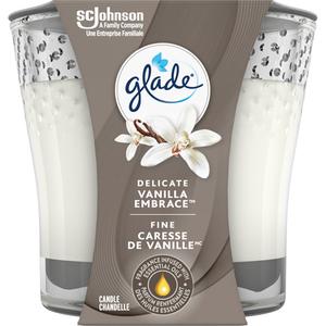 Glade® Jar Candle - Delicate Vanilla Embrace™, Angel Whispers®, Hawaiian Breeze® & Vanilla Passionfruit, Lavender & aloe, Wax, 96 g