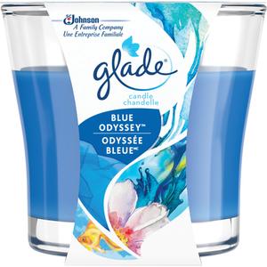 Glade® Jar Candle - Blue Odyssey™, Apple Cinnamon, Cashmere Woods®, Wax, 96 g