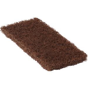 101 Octopus Heavy-Duty Maintenance Pads - 10", 4-1/2", Brown, Full Cycle®