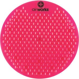 AirWorks® Splash Free™ Urinal Screens - Fruit Basket, Light Red