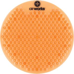 AirWorks® Splash Free™ Urinal Screens - Citrus Grove, Light Orange