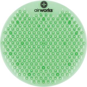 AirWorks® Splash Free™ Urinal Screens - Fresh Garden, Green