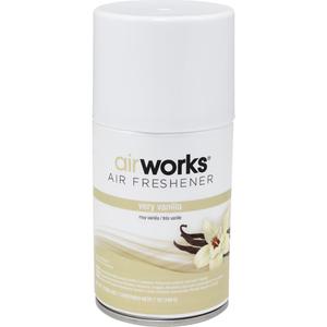 AirWorks® Metered Air Fresheners - Very Vanilla, Aerosol Can, 7 oz.