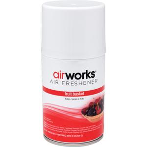 AirWorks® Metered Air Fresheners - Fruit Basket, Aerosol Can, 7 oz.