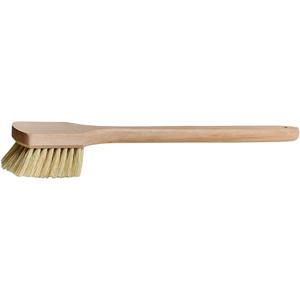 Long-Handle Pot Brush - Scrub, Tampico, 20", Beige, Wood