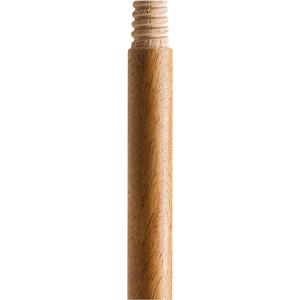 Handle - Standard, Wood, 48", 15/16", ACME Threaded, Broom/Scraper/Squeegee/Wet Mop/Brush/Dust Mop