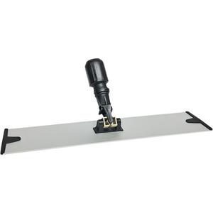 Microfiber Hook & Loop Dust Mop Frame - Aluminum, 18", 3-1/4"