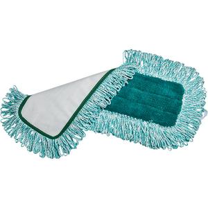 Dry Pad with Fringe - Hook and Loop, 18", 5-3/4", Polyester/Microfibre, Green