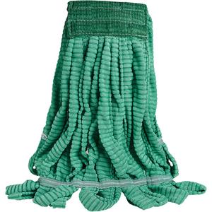 Tube Wet Mop Head - General Use, Loop, Microfibre, Green, Medium, Wide