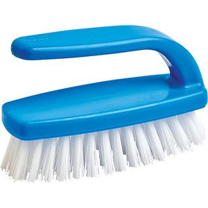 Nail Cleaning Brush - Nail, Synthetic, 4", White/Blue