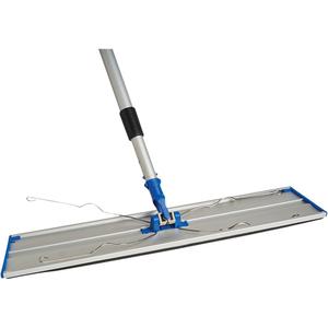 Static Attack Dust Mop Frame & Telescopic Handle - Aluminum, 24", 3-1/4", 71"