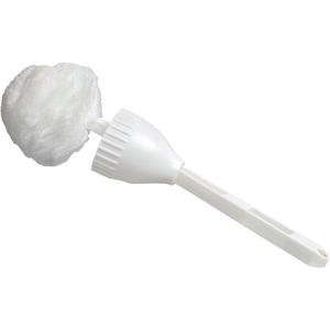 Cleaning Swab with Cup - Bowl, Acrylic, 14-1/2", White