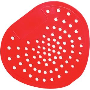 Flat Urinal Screen Deodorizer - Cherry, Red, Vinyl