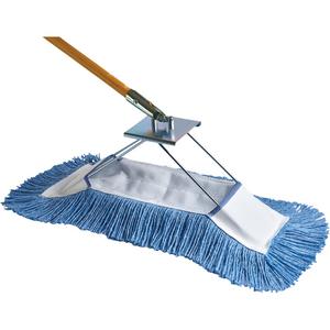 G-Stat Dust Mop - Cut, 36", 5", Yarn, Blue