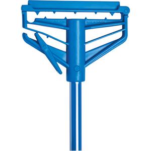 Snap-2-Go Handle - Standard, Metal, 60", 1", Open Gate, Wet Mop, Blue, Narrow Band Mop Heads