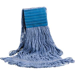 SuperLooper™ Wet Mop - General Use, Loop, Polyester/Rayon, Wide, Small