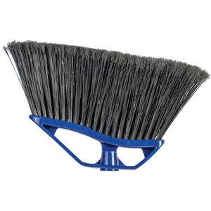 Mars Angle Broom Head - 12", 12", Red, Medium, Blue