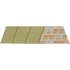 Trizact™ Diamond TZ Abrasive Pad - Polish/Grinding, Yellow-Gold, 0 - 4000 RPM