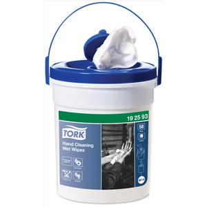 Hand Cleaning Wet Wipe Bucket - 58, 10-3/5", 10-3/5"