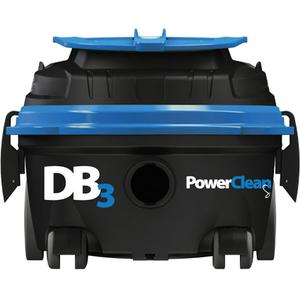 DB3 Canister Vacuum - Dry, Plastic, 3 US Gal. (11.4 Litres), 1.2 HP, 93 CFM, cUL, LEED, 8 A, 3-Stage Filtration with HEPA H13 Filter, 89" (226 cm)