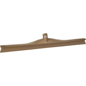 Single Blade Ultra Hygiene Squeegee - Straight, 24", Brown