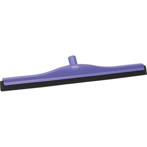 Foam Blade Squeegee - Straight, 24", Purple, Polypropylene, Foam Rubber