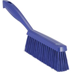 Bench Brush - Banister, Purple, 13", Soft, Polypropylene, Polyester