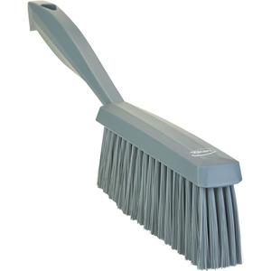 Bench Brush - Banister, Grey, 13", Soft, Polypropylene, Polyester