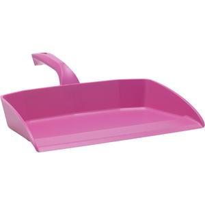 Dust Pan - Plastic, Pink, Brown, Orange, Lime, Purple, Grey, 13", 11-1/2"
