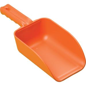 Large Hand Scoop - Plastic, Orange, White, Green, 32 oz., 11.5", 4.3", 3"