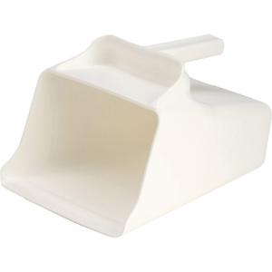 Mega Scoop - Plastic, White, 128 oz., 11", 8.7", 6.7"