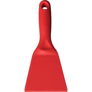 Plastic Scraper - 3", 8", Red, Polypropylene