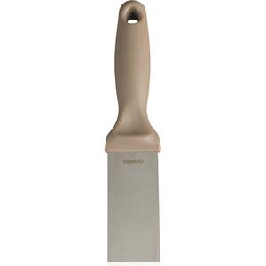 Stainless Steel Scraper - 1-1/2", 9", Brown, Polypropylene