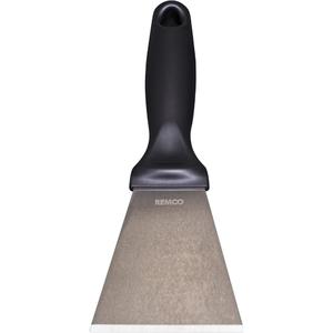 Large Stainless Steel Scraper - 3", 9", Black, Polypropylene