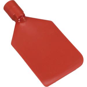 Stiff Paddle Scraper - 4-1/2", 8-3/4", Red, Nylon, Euro