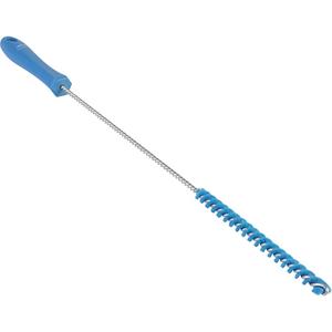 Brush for Flex Rod - Tube, Blue, 8", Medium, 1.6", Polyester, Stainless Steel