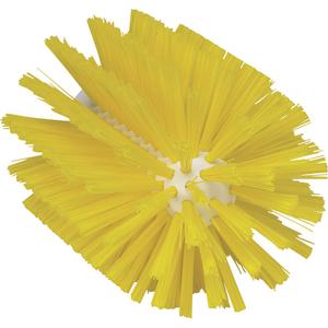 Large Brush - Pipe, Yellow, 6-1/2", Medium, 4", Polyester, Polypropylene, & Stainless Steel