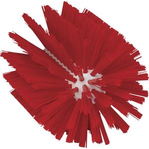 Large Brush - Pipe, Red, 6-1/2", Medium, 4", Polyester, Polypropylene, & Stainless Steel