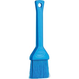 2" Pastry Brush - Detail, Blue, 7-3/4", Soft, 2", Polyester, Polypropylene, Stainless Steel