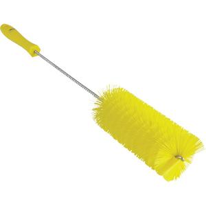 2.4" Detail Valve Brush - Tube, Yellow, 20", Medium, 2.4", Polyester, Polypropylene, Stainless Steel