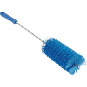2.4" Detail Valve Brush - Tube, Blue, 20", Medium, 2.4", Polyester, Polypropylene, Stainless Steel