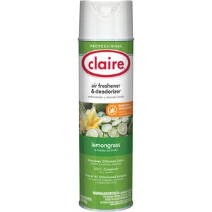Air Freshener & Deodourizer - Lemongrass, Aerosol Can, 12 oz.