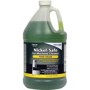 Nu-Calgon Nickel-Safe Ice Machine Cleaner - 1 gal., Jug, Green